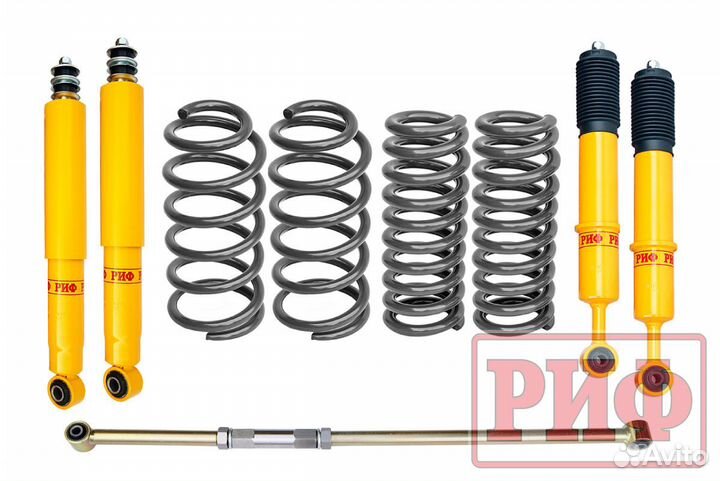 Лифт-комплект риф Toyota Land Cruiser Prado 120, F