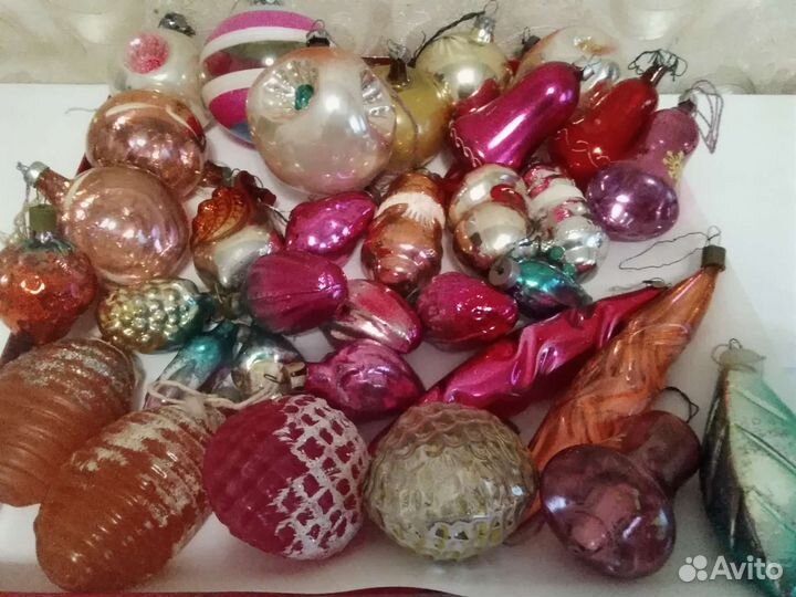 Ёлочные игрушки СССР