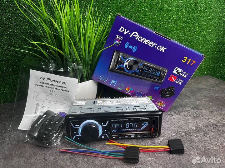 Магнитола Pioneer с bluetooth в машину