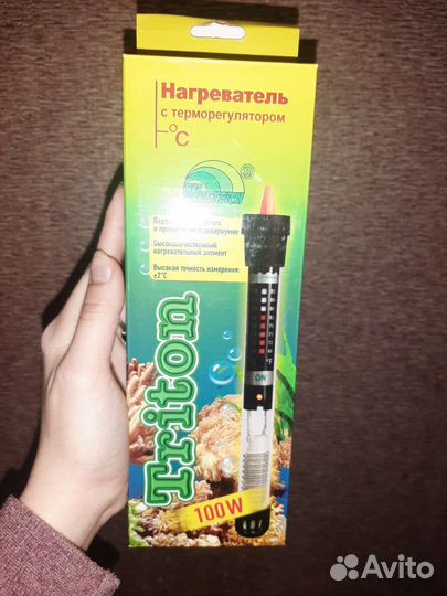 Водонагреватель для аквариума. Новый
