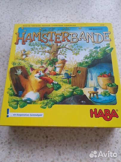 Haba Настольная игра Банда хомячков