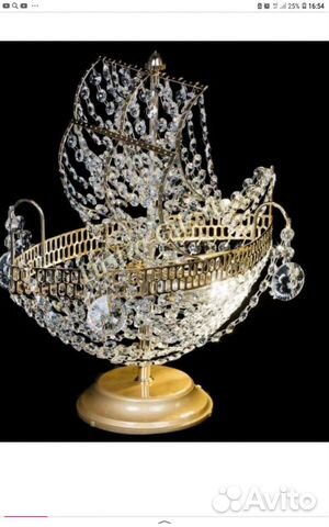 Люстра хрустальный Корабль