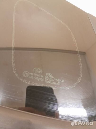 Стекло кузовное глухое левое Kia Optima 4 JF 2015