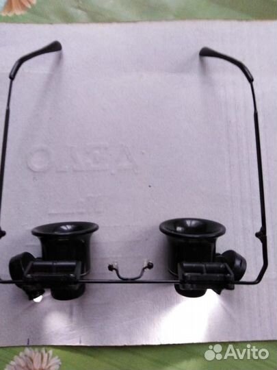 Очки для мелкого ремонта деталей с подсветкой