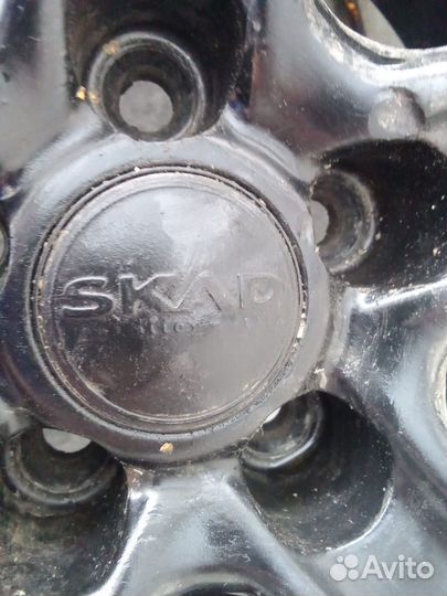 Литые диски Скад Слалом Гальвано r16