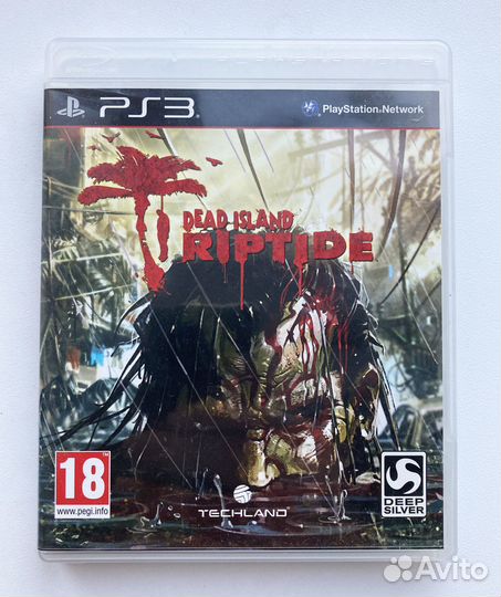Dead Island Riptide PS3 диск