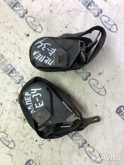 Ремень безопасности bmw e34 передний