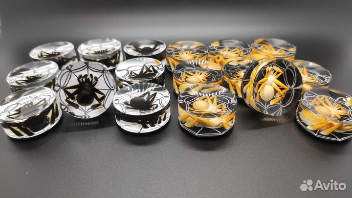 Фишки для нард ручной работы