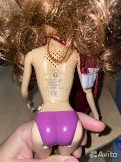 Кукла белль дисней поющая