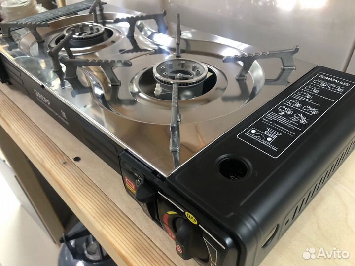 Плита газовая двухконфорочная grepp