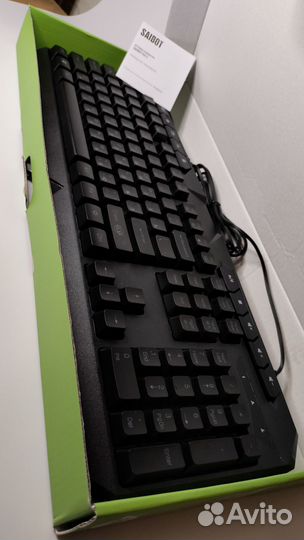 Игровая клавиатура с RGB подсветкой