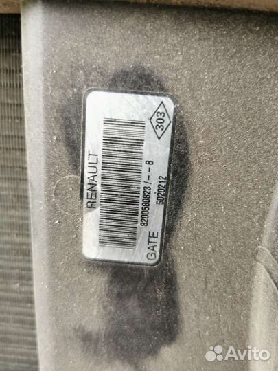 Диффузор рено меган 2