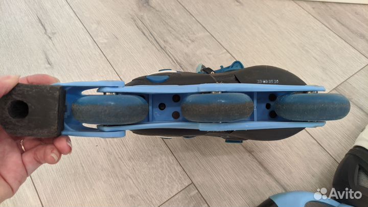 Коньки роликовые раздвижные 30-33 ItsImagical