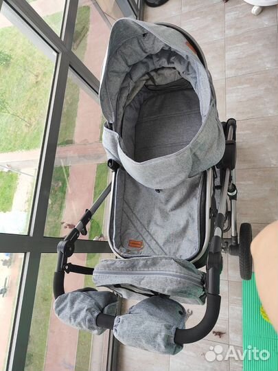 Коляска luxmom 2 в 1 бу