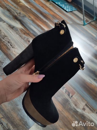 Ботильоны натуральная кожа 39