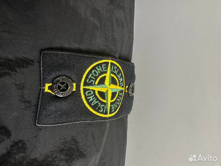 Stone island нейлоновая рубашка 22SS 12231 (M-L)