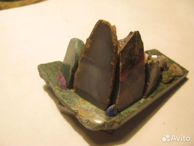 Горка из натурального камня