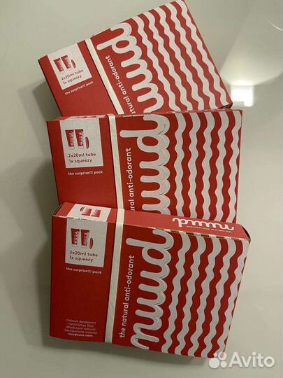 Дезодорант нового поколения Nuud набор 2х20 мл +++