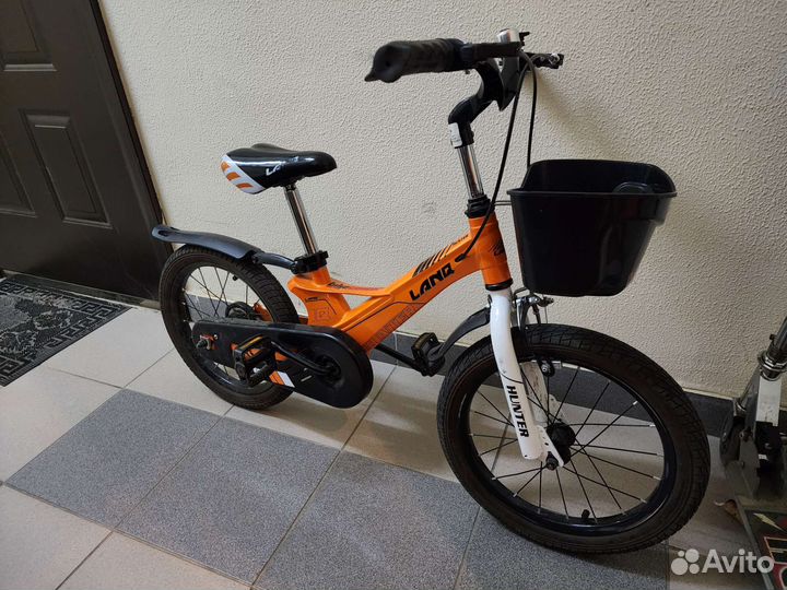 Детский велосипед lanq 16