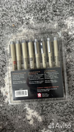 Капиллярные ручки Sakura Pigma Micron