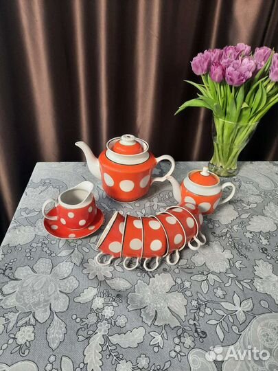 Чайный сервиз фарфор СССР