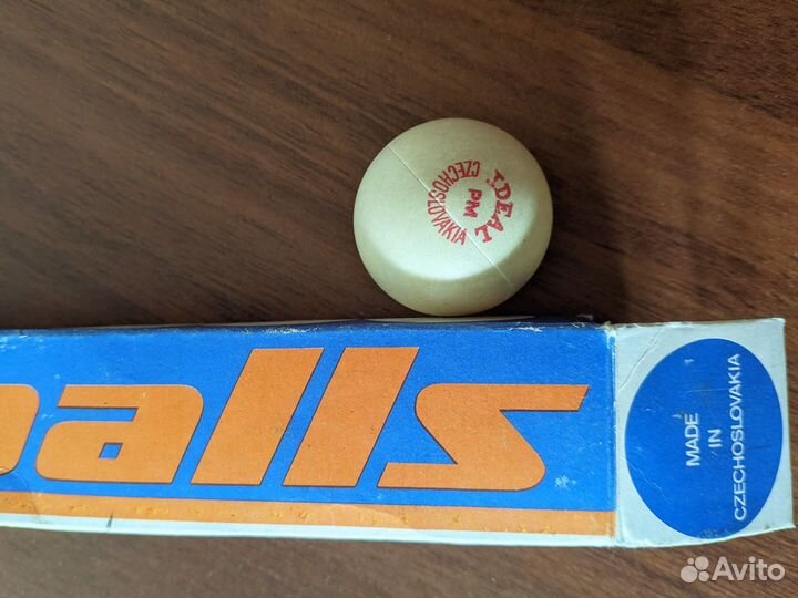 Шарики для настольного тенниса ideal Pioneer СССР