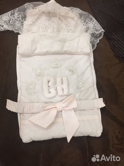 Кружевной конверт Choupette на выписку