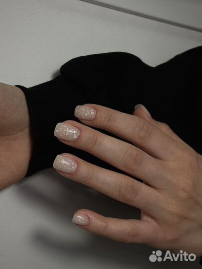 Маникюр, покрытие гель лак, наращивание ногтей