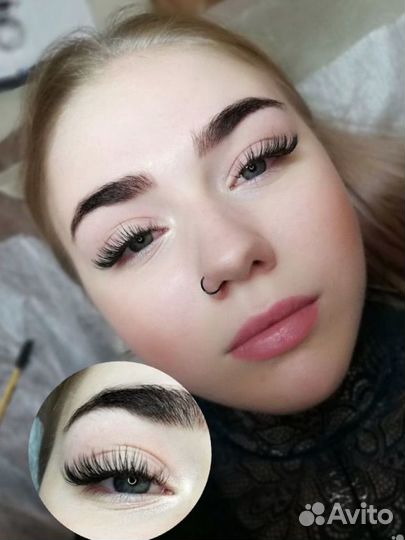 Наращивание ресниц, экспресс наращивание