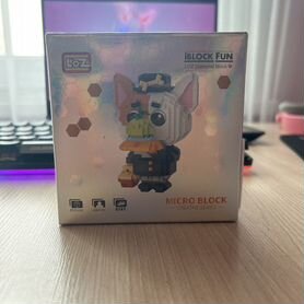 Lego LOZ micro block фигурка собаки