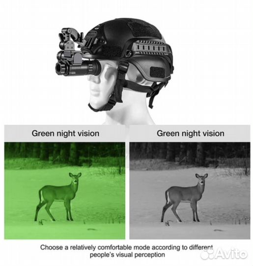 Прибор ночного видения nvg 10 с креплением