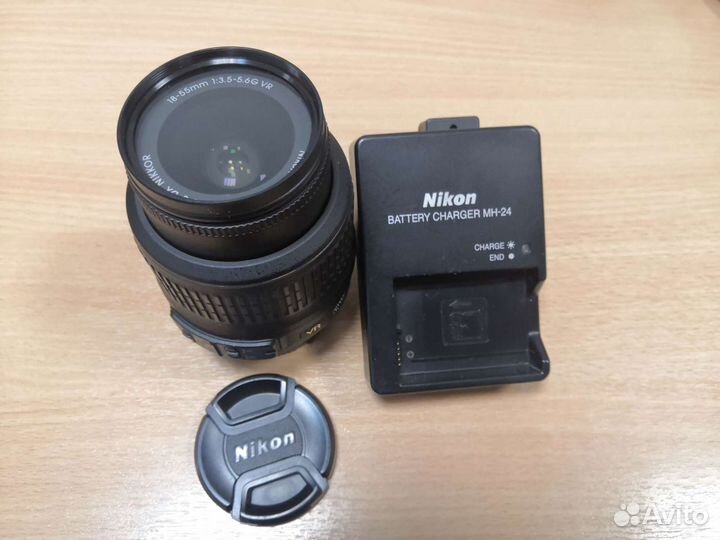 Зеркальный фотоаппарат nikon D3100 + объектив tamr