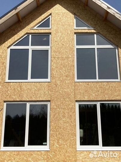 Остекление окон и балконов пвх