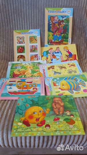 Развивающие игрушки + железная дорога