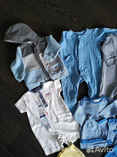 Пакет вещей для мальчика 3мес