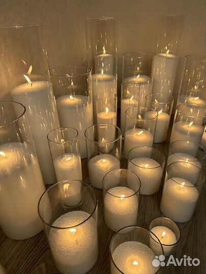 Насыпные свечи аренда
