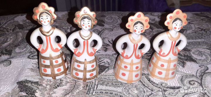 Статуэтки фарфоровые дулево СССР