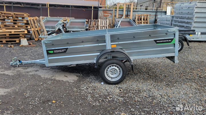 Легковой прицеп Атлант 2.7 на 1.4 м борт 50 см