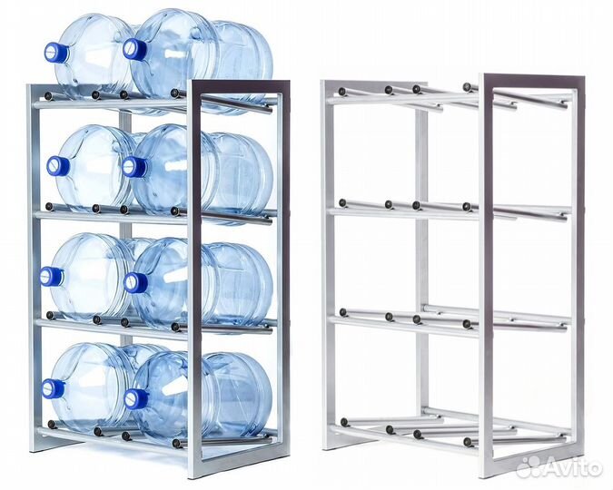 Стеллаж для 8-ми бутылей 19 литров