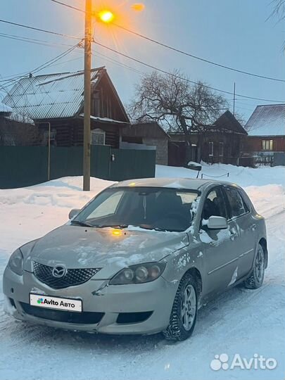 Mazda 3 1.6 МТ, 2006, 175 000 км
