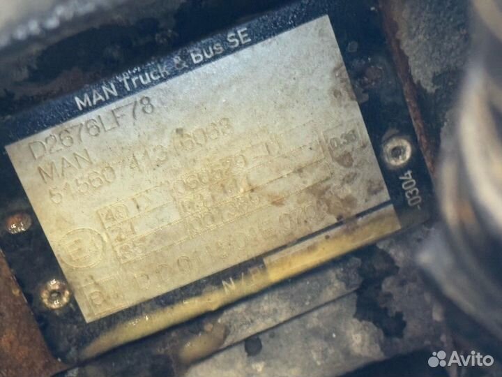 Двигатель D2676 LF78 2021г 510л.с. Euro 6 Man TGX