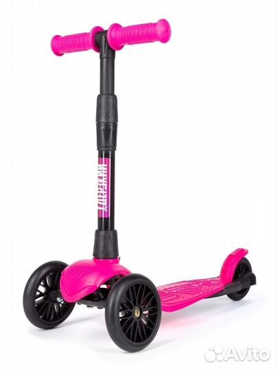 Самокат детский baby розовый