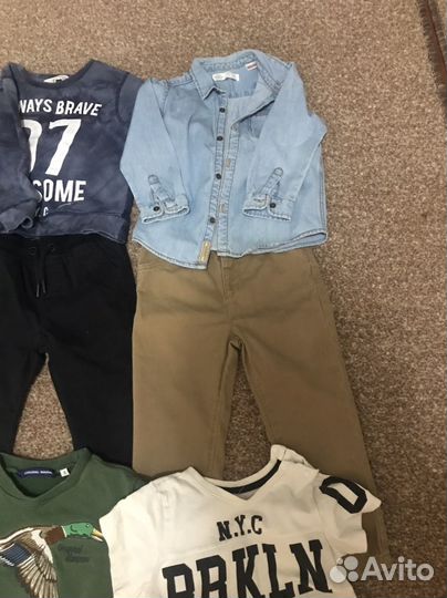 Бронь пакет вещей на мальчика 98-104
