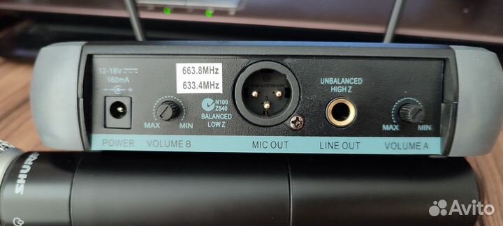 Радиосистема на 2 микрофона Shure beta 58A PGX4