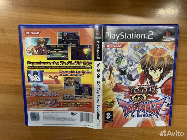PS2 Yu-Gi-Oh Gx Tag Force Evolution
