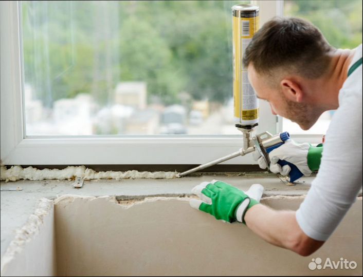 Ремонт пластиковых окон, лоджий