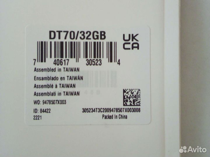 Флешка usb 32гб Kingston