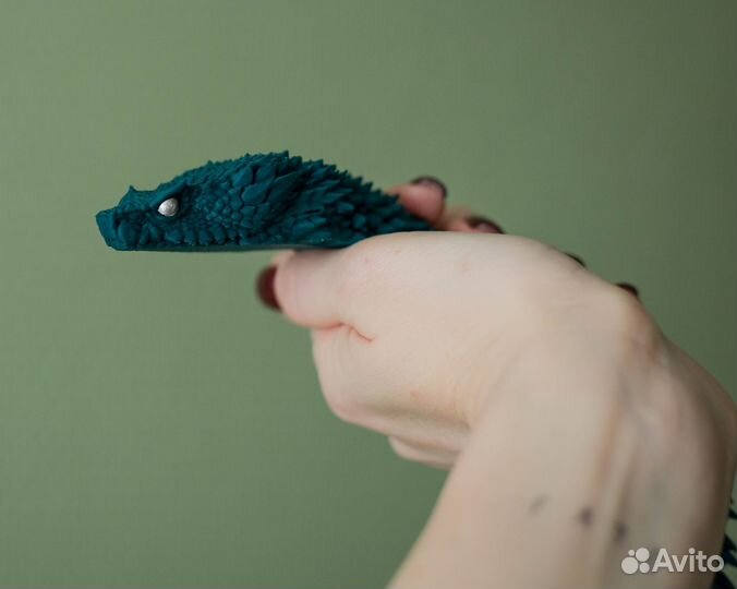 Игрушка 3D подвижная змея