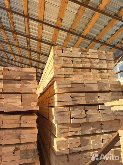 Брус обрезной 100х100х6000мм от производителя
