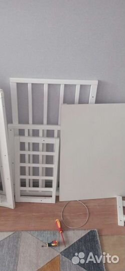 Детская кровать трансформер с маятником